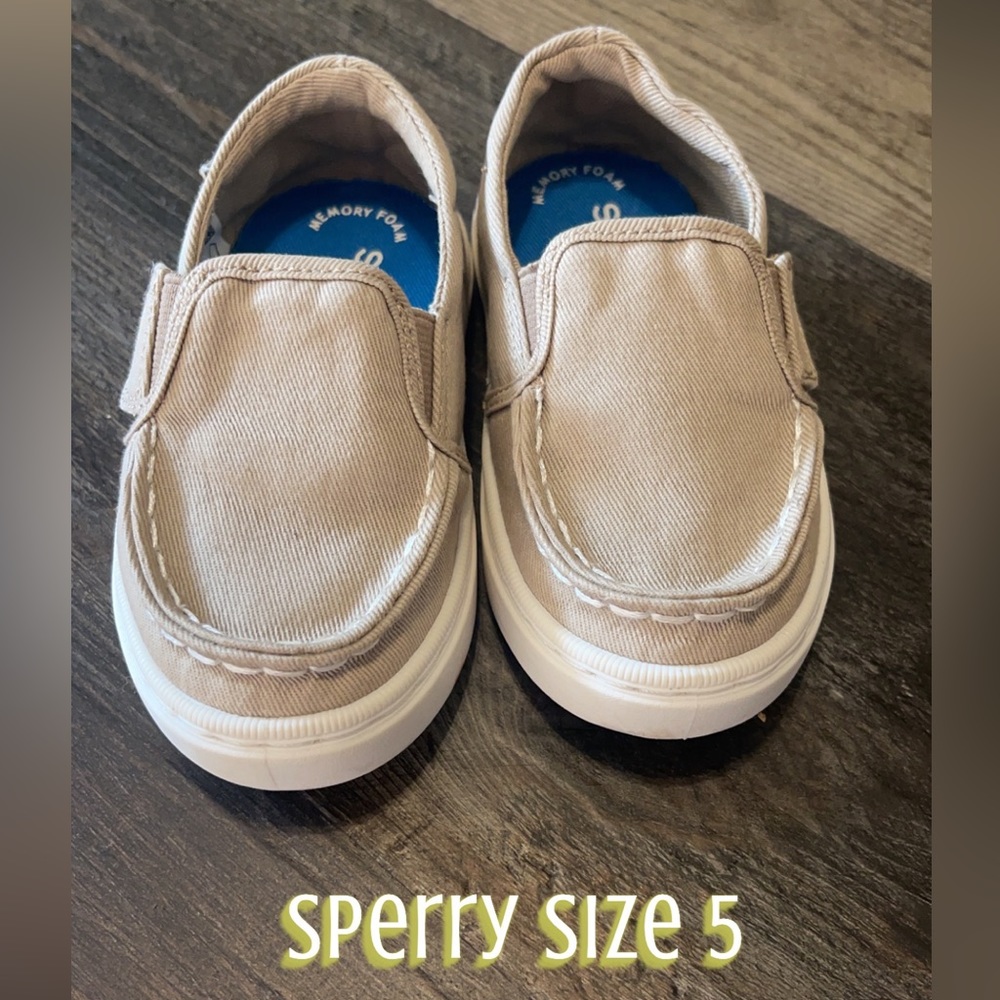 Sperry Velcro shoes